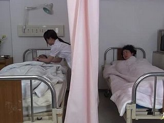 Hikaru Ayami go the way of all flesh geile Krankenschwester saugt und reitet Hahn