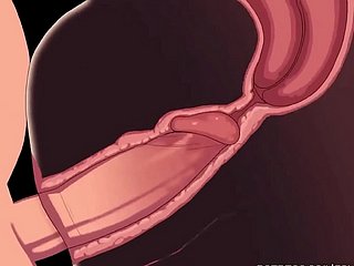 Animação Uncensored Hentai - Loira gostosa tem um grande orgasmo com espasmos