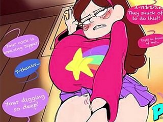 Gravidade cai Hentai (Mabel, Dipper e Wendy)