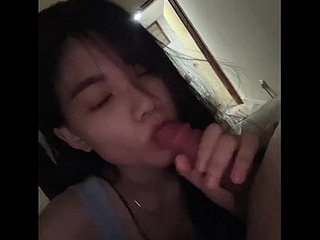 Asian teen Unselfish Passionate Blowjob ( Accoutrement 1 )