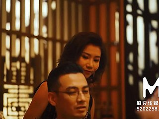 Trailer-Chinese stijl Rub-down Parlor EP3-Zhou Ning-Mdcm-0003-beste originele Azië-porno pellicle
