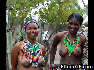 Africanos Ebony adolescentes GFs!