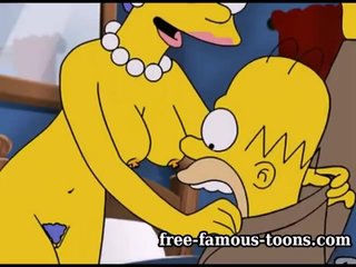 Симпсоны пародии хентай жесткий секс